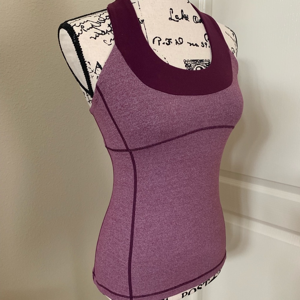 Like New Lululemon Tank Mesh Back Size 4